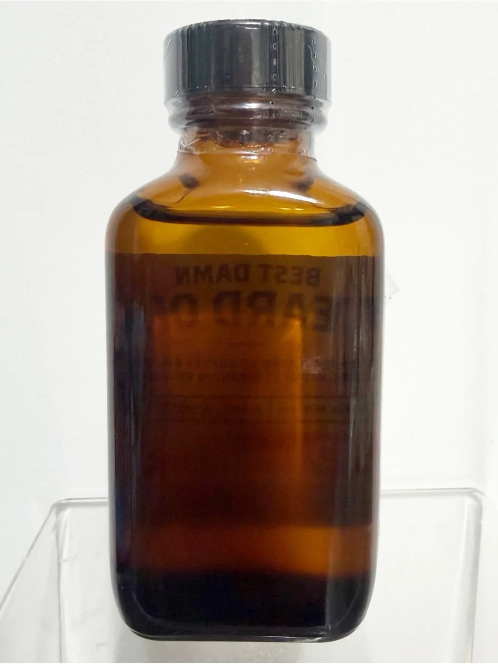 DUKE CANNON Best Damn Beard Oil Redwood Scent ~ Big Size 3 oz ~ New/Sealed